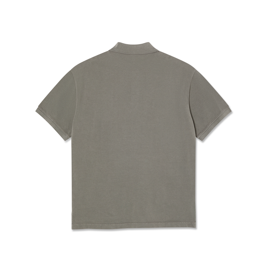 Surf Polo Shirt - Washed Grey