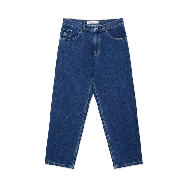 93 Pants - Dark Blue w/ White Stitching – Polar Skate Co.
