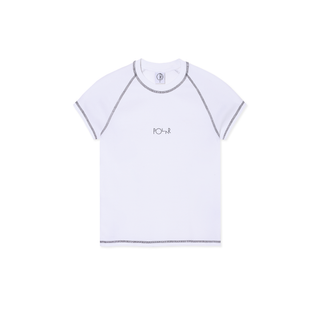 Baby Tee | Script Logo - White/Graphite