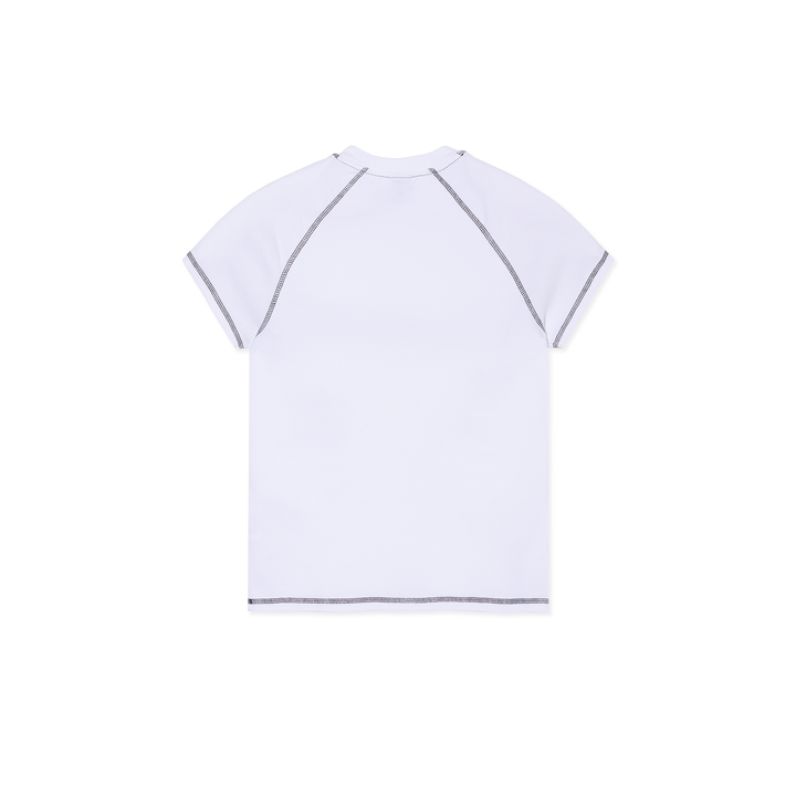 Baby Tee | Script Logo - White/Graphite