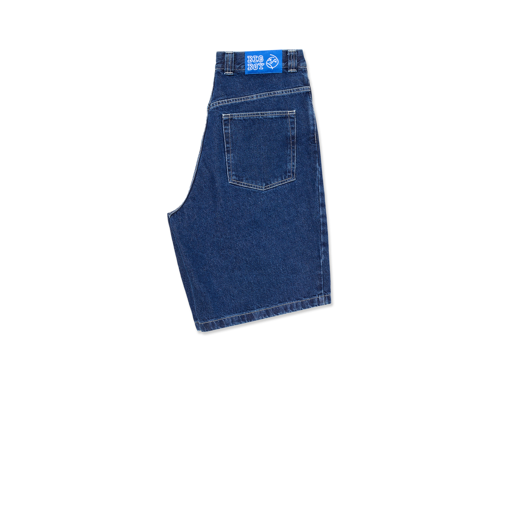 Big Boy Shorts - Dark Blue w/ White Stitching