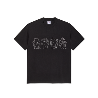 Contrast Tee | 8 Heads - Black/White