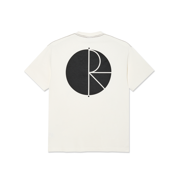Contrast Tee | Fill Logo - Ivory/Black