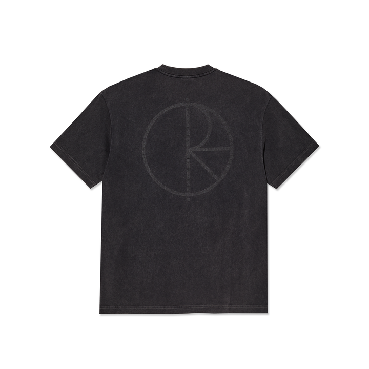 Contrast Tee | Stroke Logo - Silver Black/Black