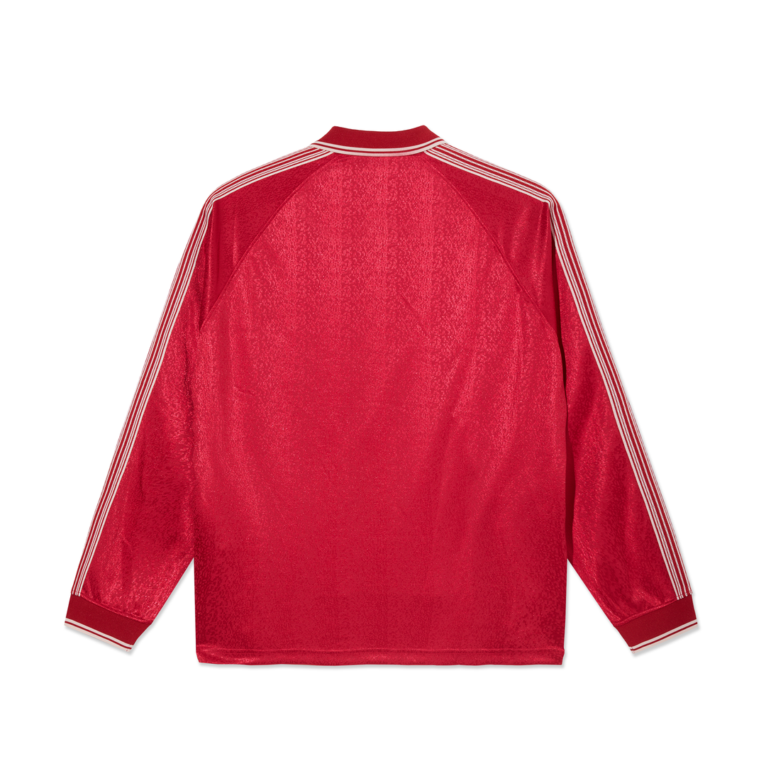 Davie LS Shirt - Red – Polar Skate Co. Davie LS Shirt - Red – Polar Skate Co.