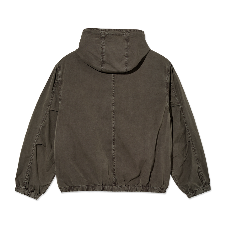 Hooded Nick Jacket - Washed Grey