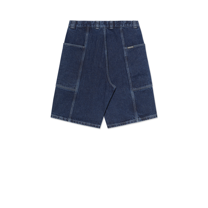 Jiro Shorts - Dark Blue w/ White Stitching