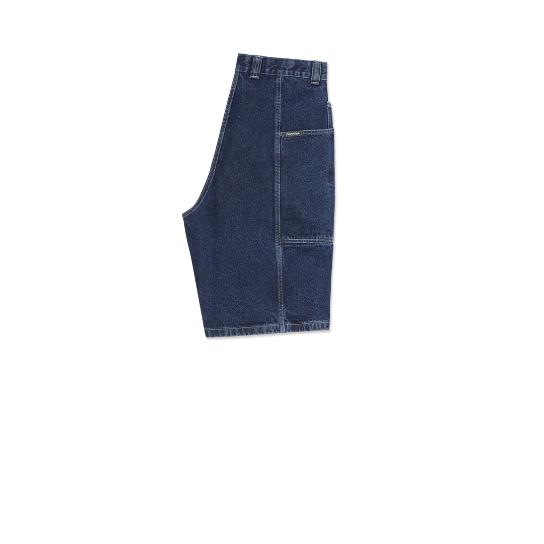 Jiro Shorts - Dark Blue w/ White Stitching