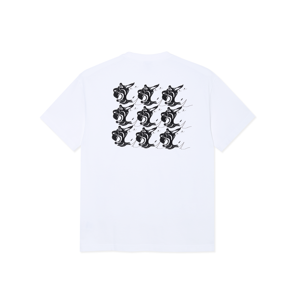 Tee | 2 Guys - White – Polar Skate Co.