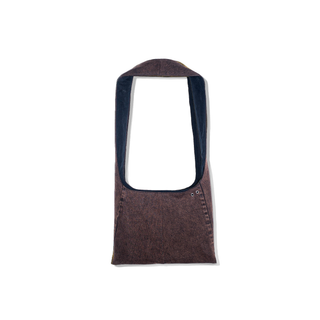 Gousi X Polar | Medium Crossbody Bag - Brown Black