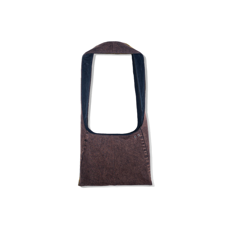 Gousi X Polar | Medium Crossbody Bag - Brown Black