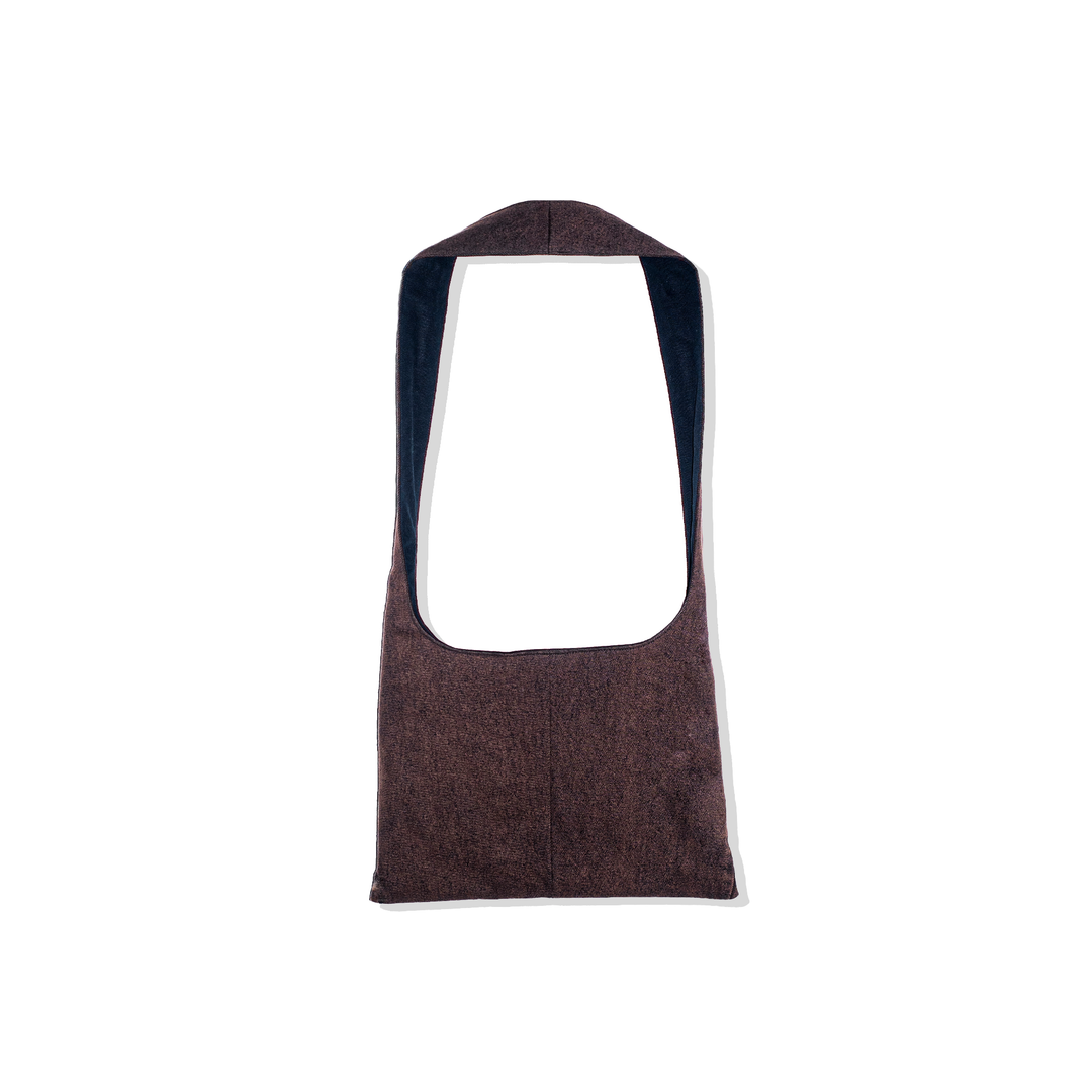 Gousi X Polar | Medium Crossbody Bag - Brown Black