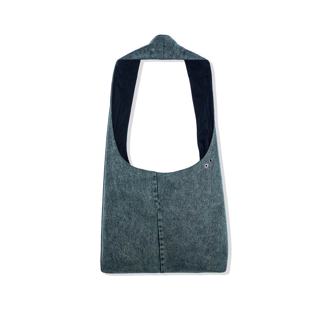 Gousi X Polar | Big Crossbody Bag - Mint Black