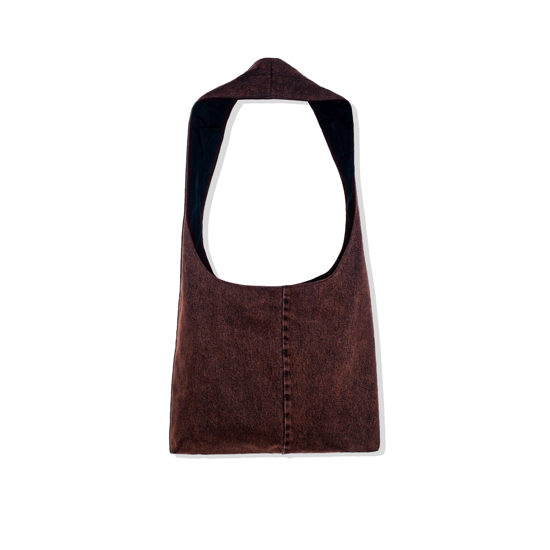 Gousi X Polar | Big Crossbody Bag - Orange Black