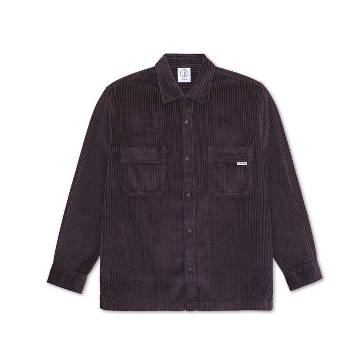 Cord Shirt - Dark Violet