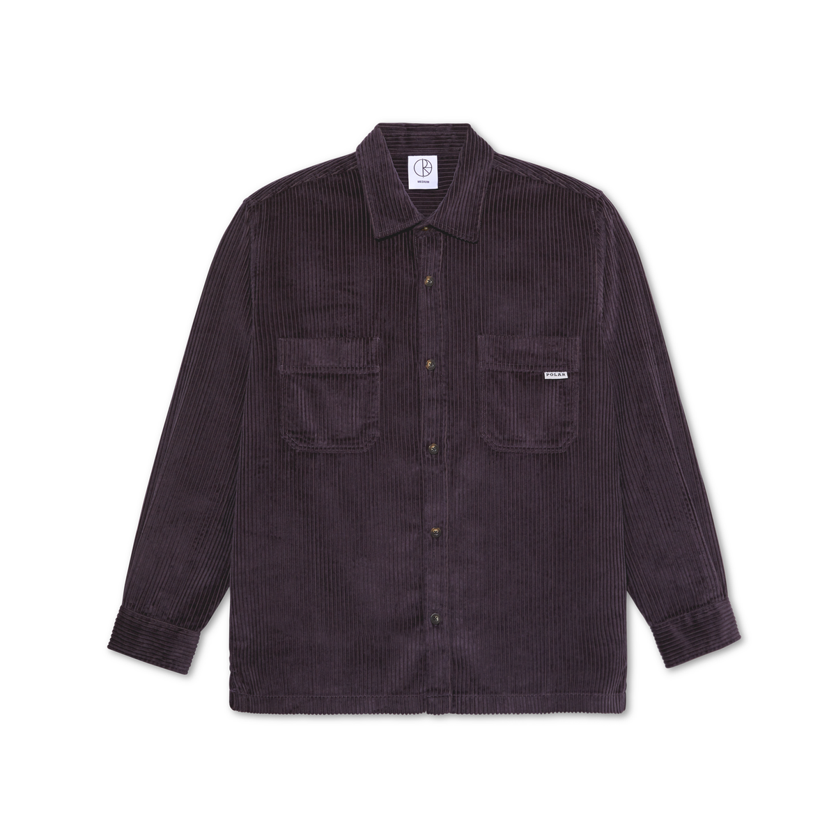 Cord Shirt - Dark Violet – Polar Skate Co.