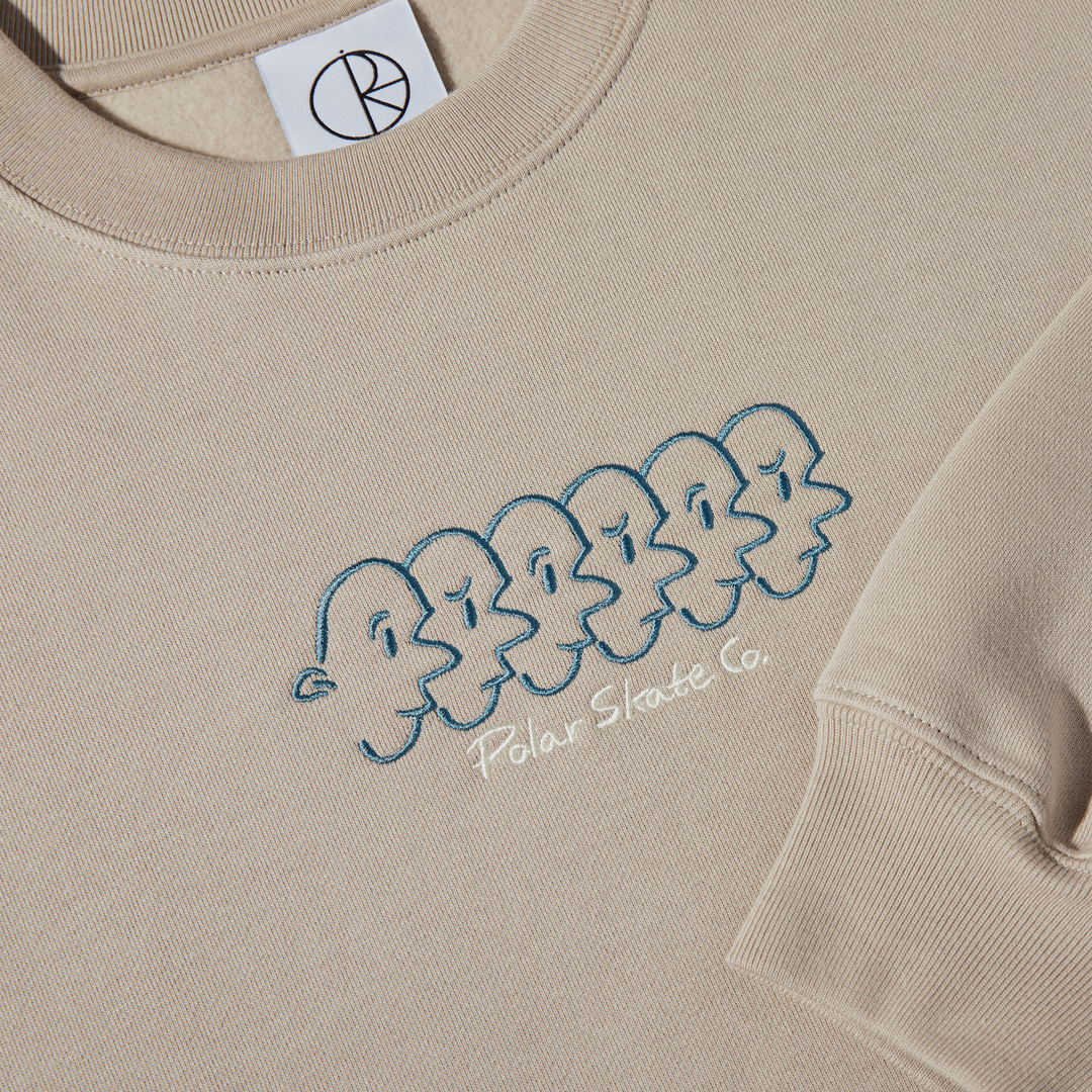 Dave Crewneck | Faces - Taupe