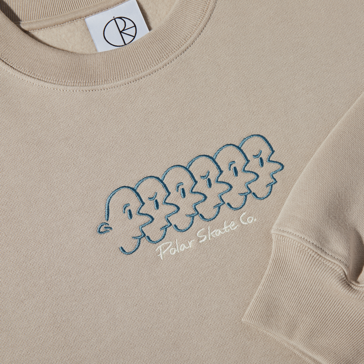 Dave Crewneck | Faces - Taupe