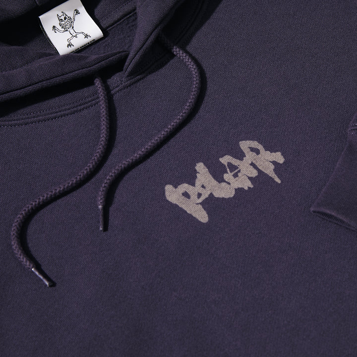 Dave Hoodie | Drip Logo - Dark Violet