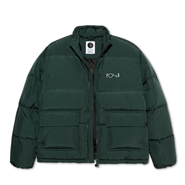 Pocket Puffer Jacket - Dark Teal