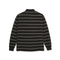 Polo LS Shirt | Stripe - Black