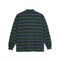 Polo LS Shirt | Stripe - Dark Teal