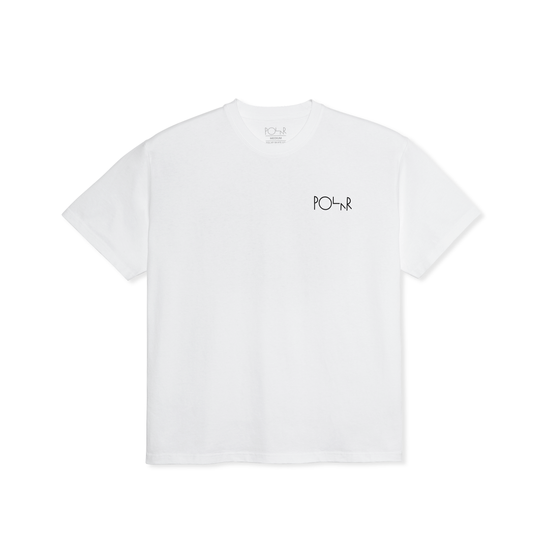 Tee | Fill Logo - White