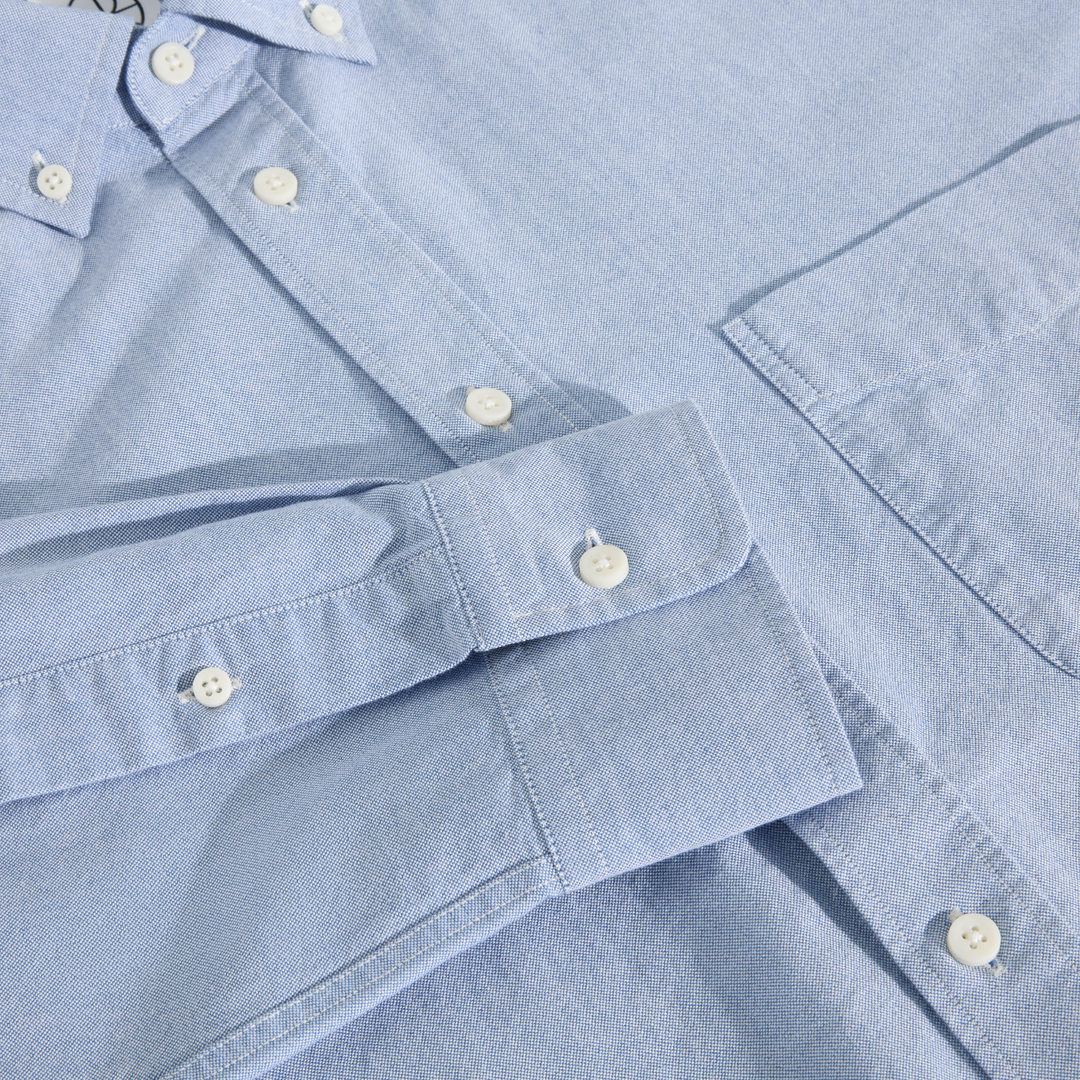 Benjamin LS Shirt - Marine Blue