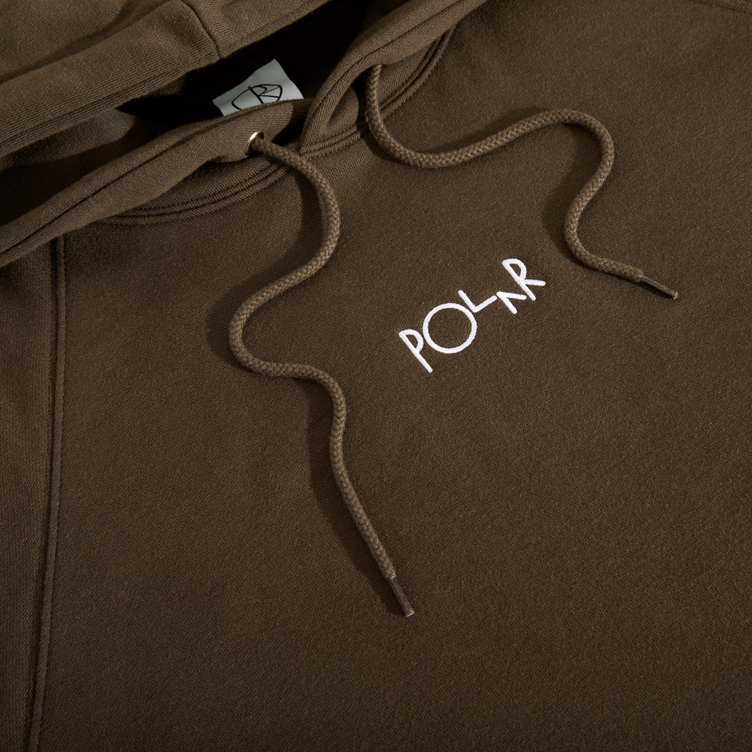Default Hoodie Brown Polar Skate Co