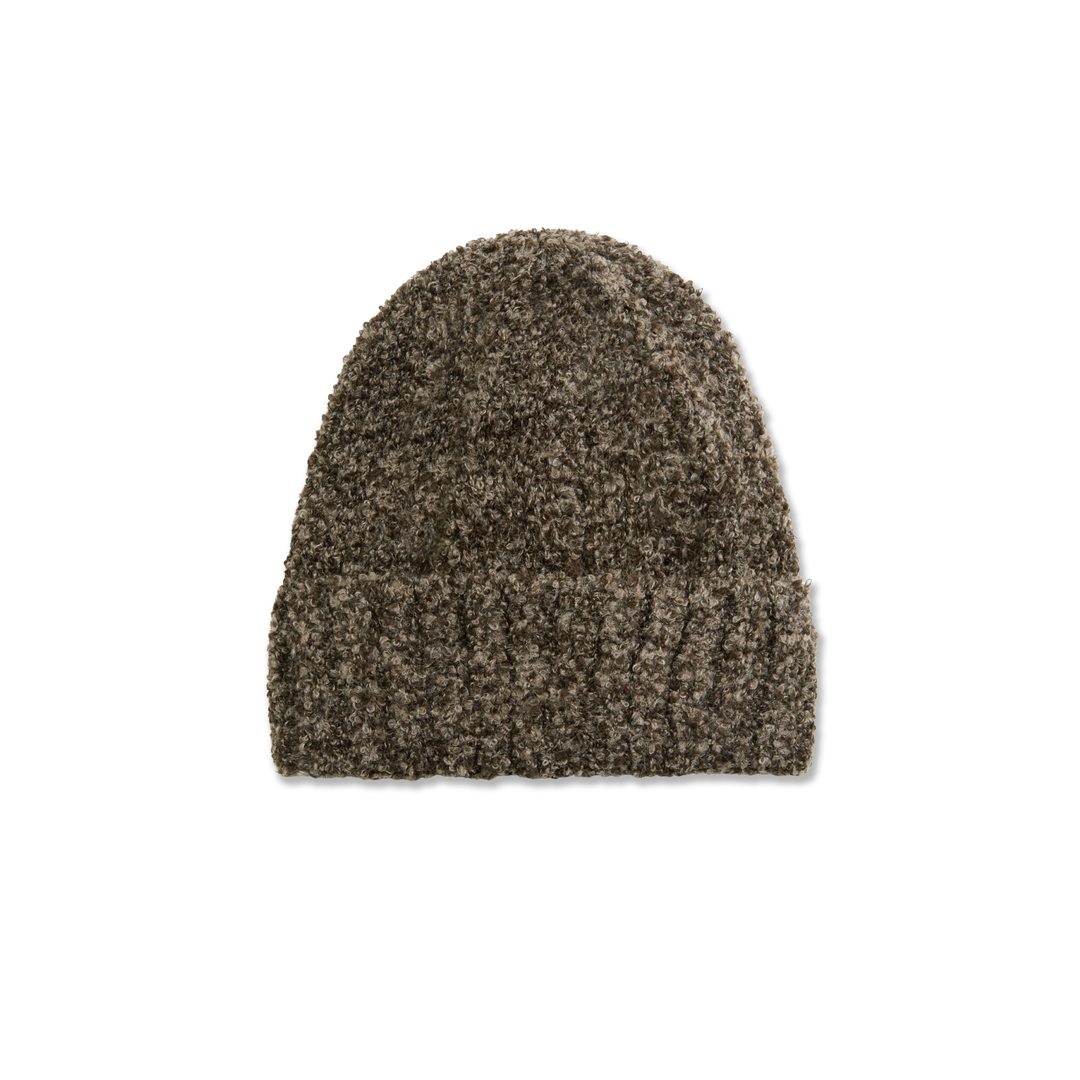 Fluff Beanie - Brown Melange