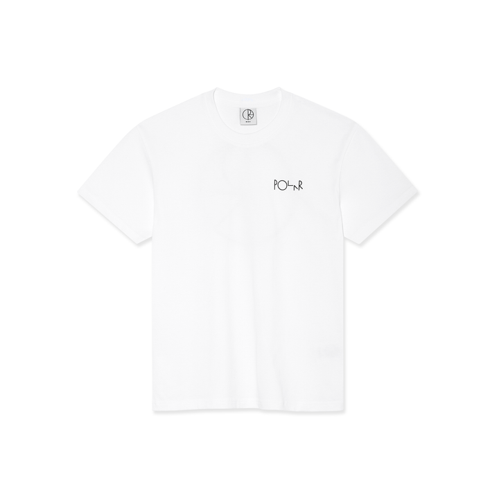 Jr. Tee | Stroke Logo - White