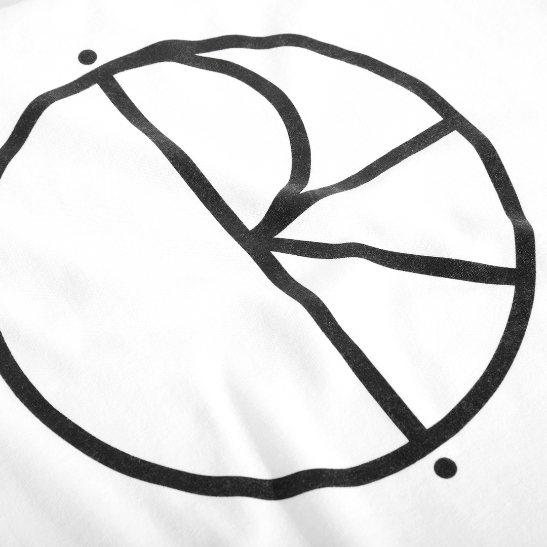 Jr. Tee | Stroke Logo - White