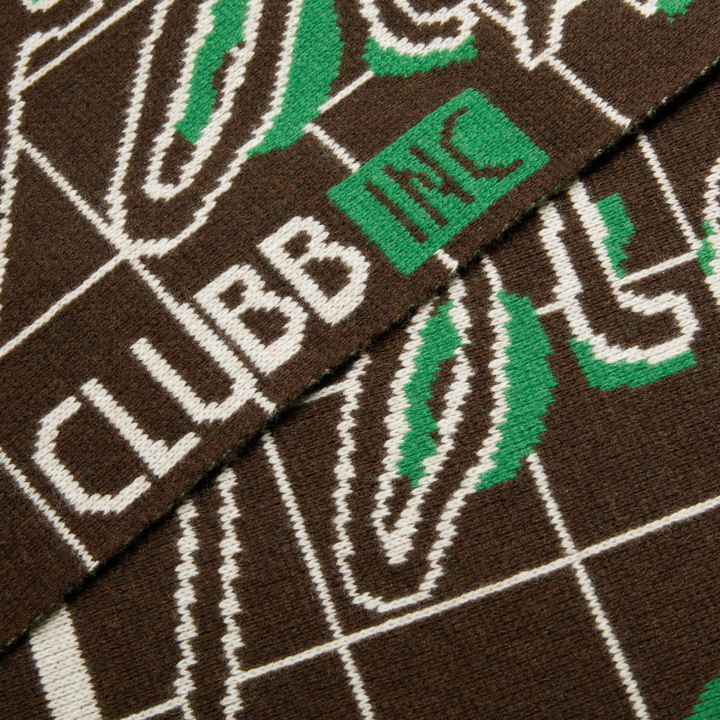 Team Scarf | Clubb Inc - Brown