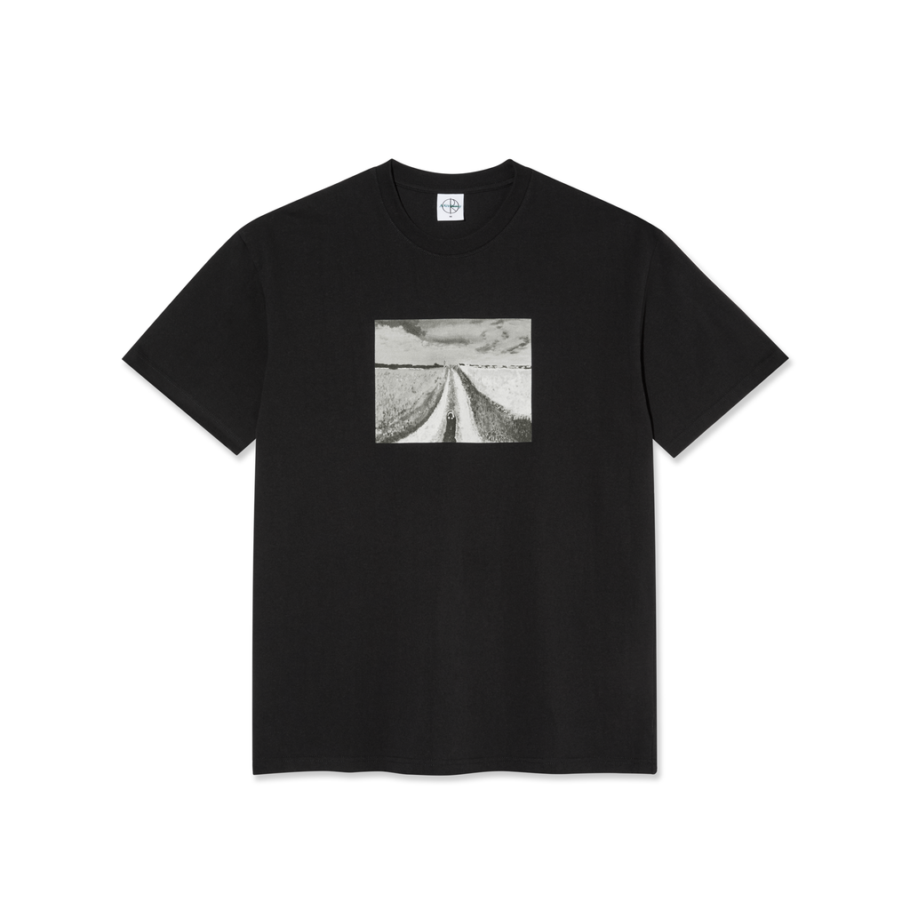 Tee | Open Fields - Black – Polar Skate Co.