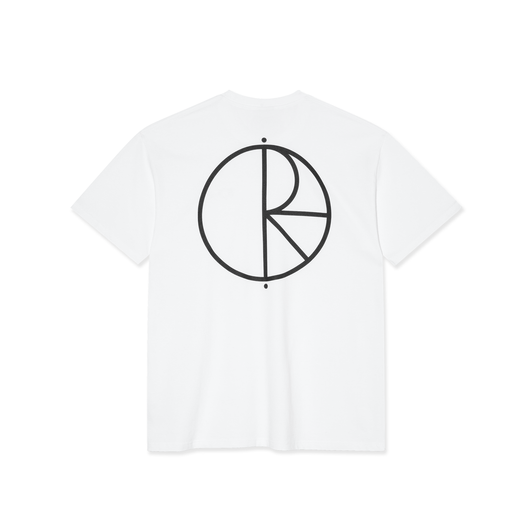 【ストリート好き必見】Polar Skate Co Back Logo White T-shirt Tee | Stroke Logo - White – Polar Skate Co.