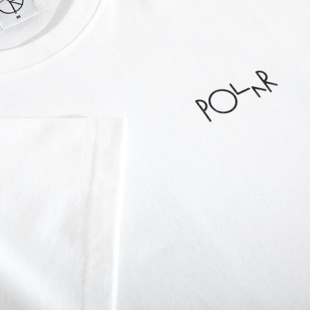 Tee | Stroke Logo - White