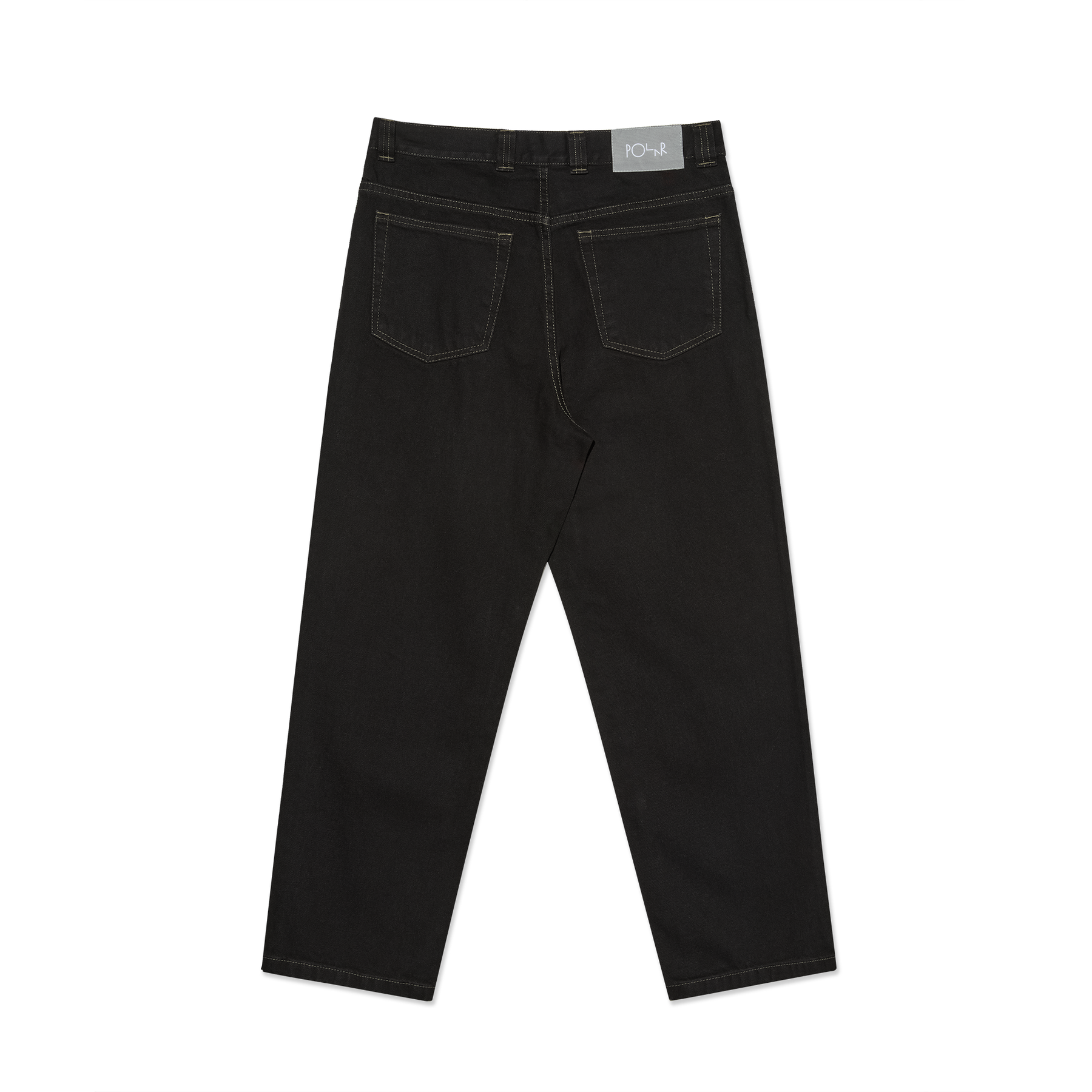 93 Pants | Contrast Stitching - Black/Dark Olive – Polar Skate Co. 93 Pants | Contrast Stitching - Black/Dark Olive – Polar Skate Co.