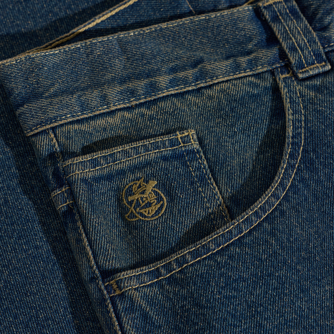 93 Pants - Dirty Blue – Polar Skate Co. 93 Pants - Dirty Blue – Polar Skate Co.