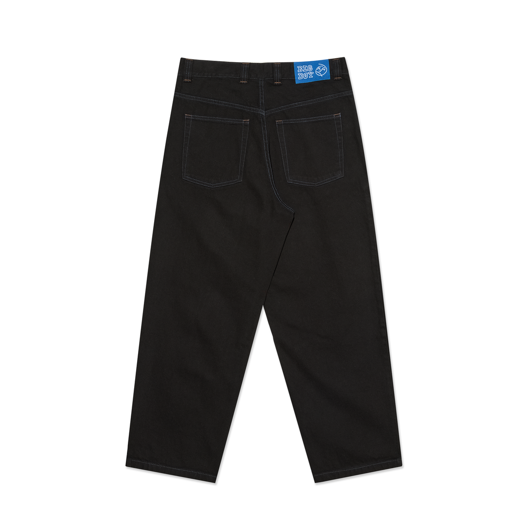Big Boy Pants - Black/Blue Stitching – Polar Skate Co. Big Boy Pants - Black/Blue Stitching – Polar Skate Co.