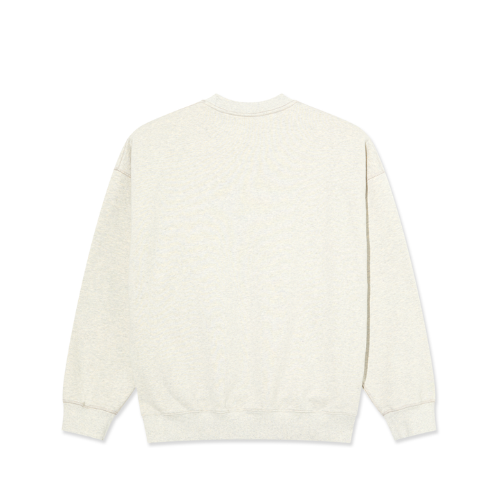 Frankie Crewneck - Ivory Grey Melange