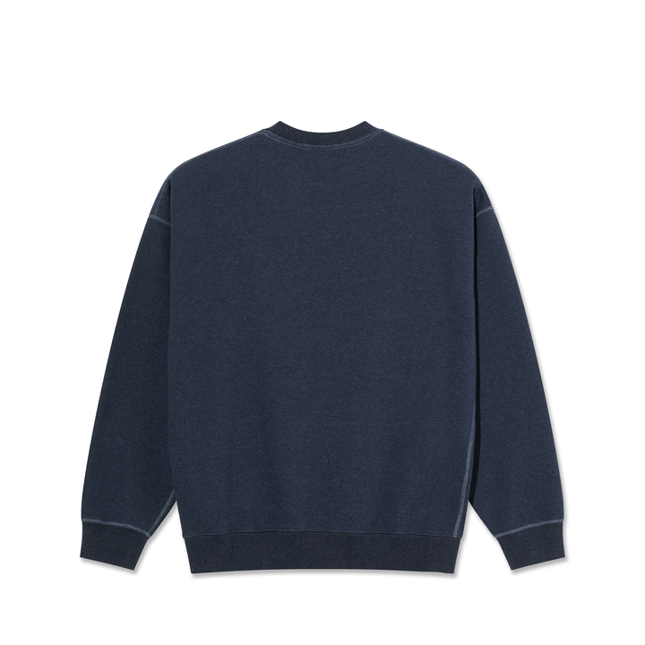Frankie Crewneck - Navy Melange