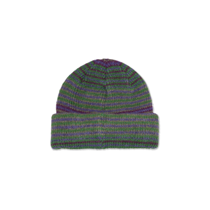 George Beanie - Purple/Green