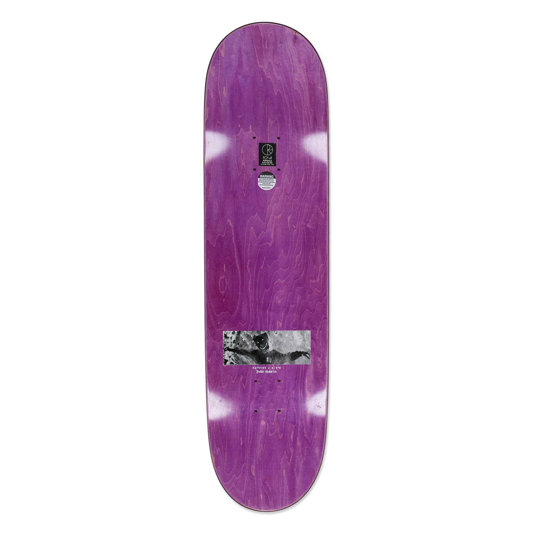 Deck | Jamie Platt - So Bored Black – Polar Skate Co. Deck | Jamie Platt - So Bored Black – Polar Skate Co.