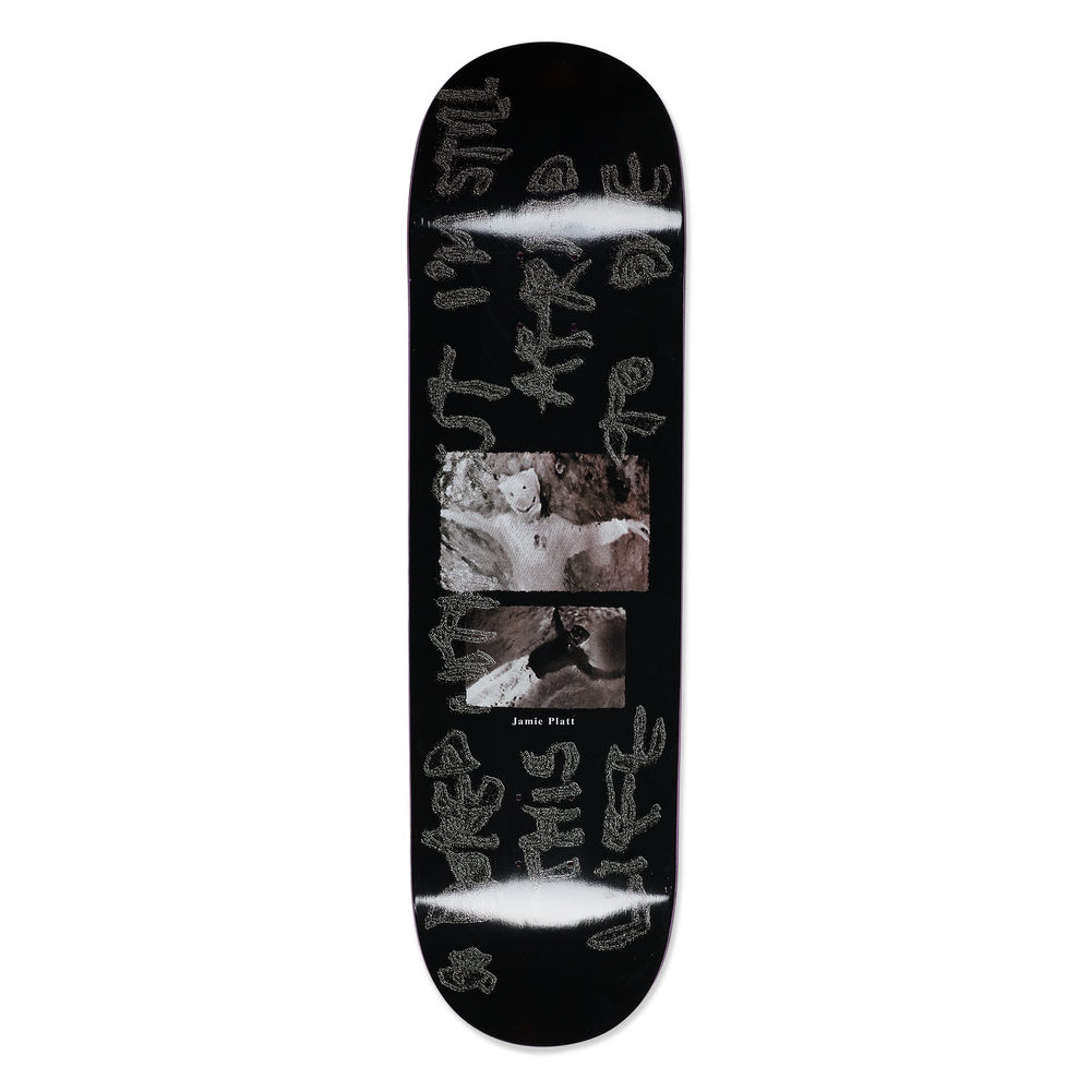 Deck | Jamie Platt - So Bored Black – Polar Skate Co. Deck | Jamie Platt - So Bored Black – Polar Skate Co.