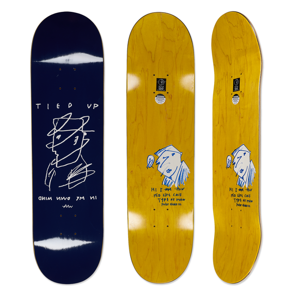 Polar　8.25 Deck | Team - Tied Up – Polar Skate Co.