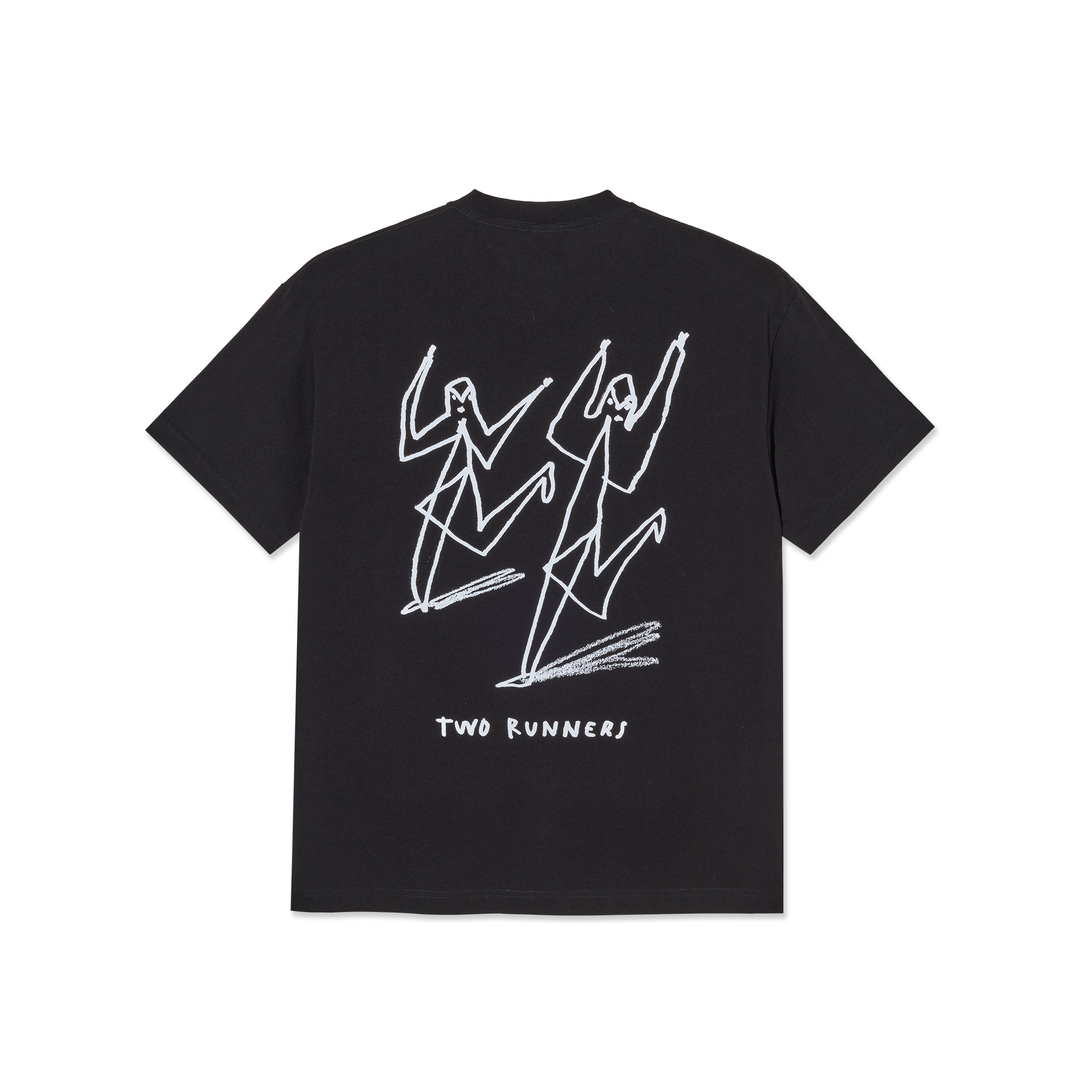 Tee | Two Runners (Black)