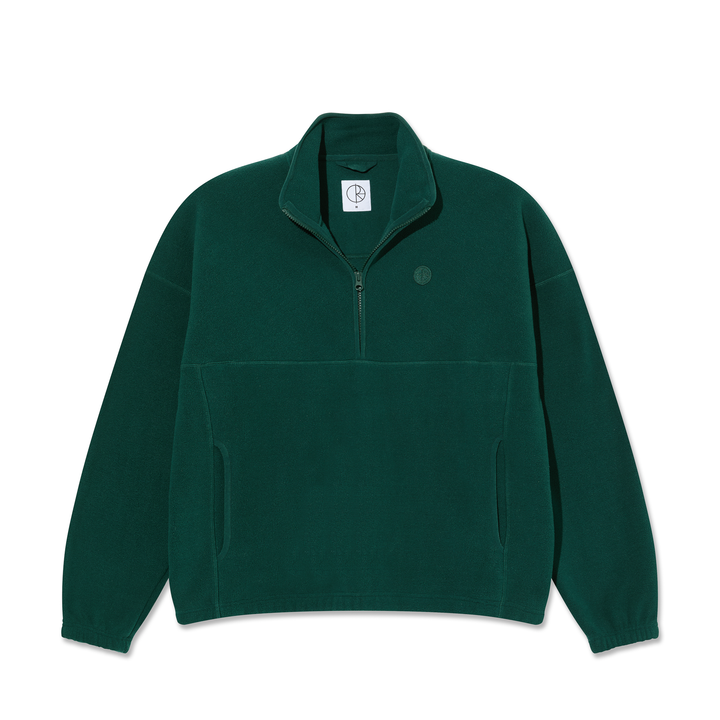 Ivan Half Zip Sweatshirt - Dark Emerald