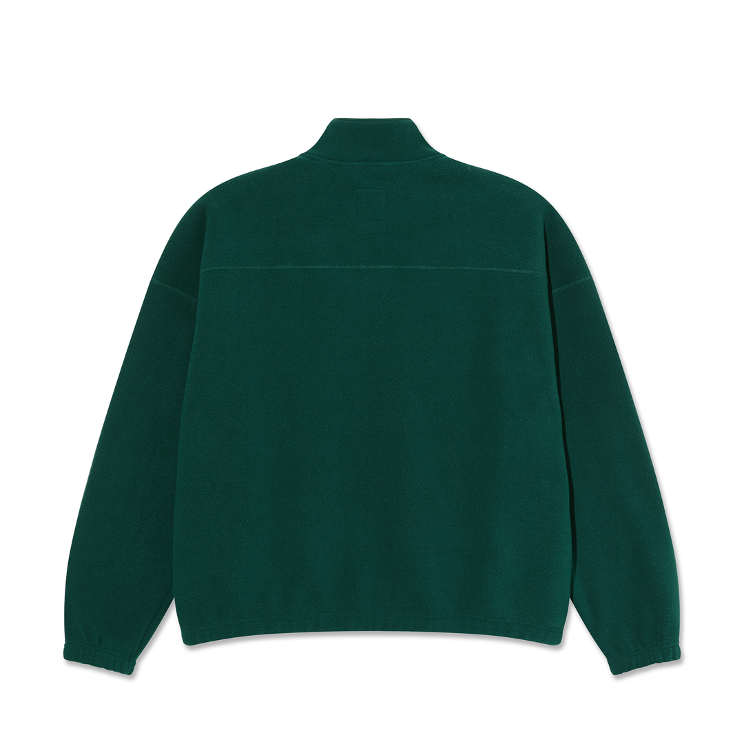 Ivan Half Zip Sweatshirt - Dark Emerald