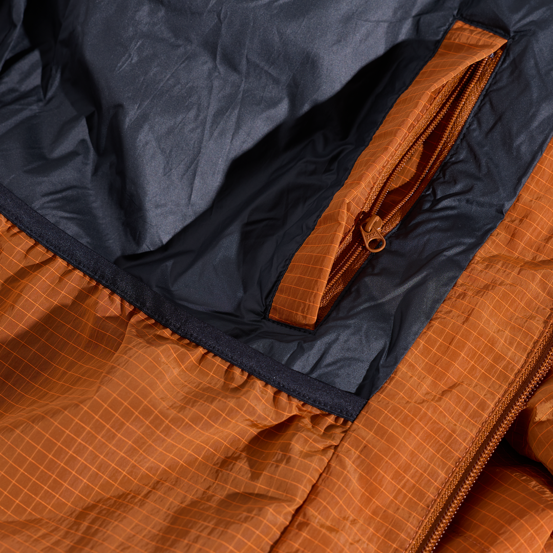 Soft Puffer Jacket - Orange