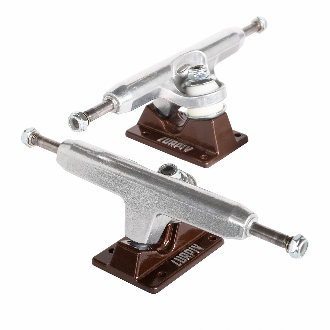 Truck | Lurpiv 3 Solid PAIR - Polished/Brown